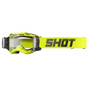 Shot Iris 2.0 Solid Roll-Off motocross szemüveg fluo sárga