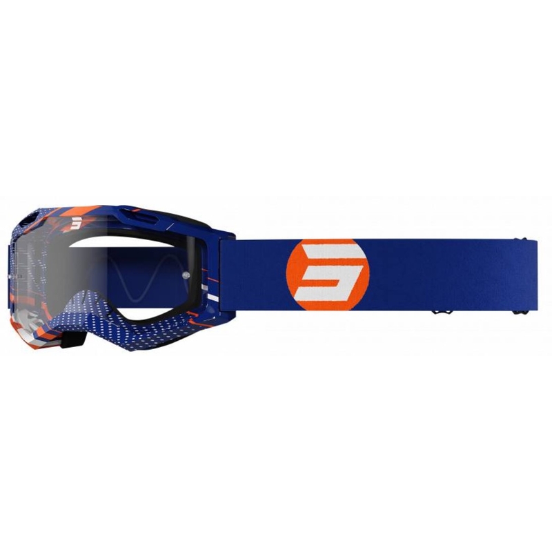 Motocross szemüveg shot assault 2.0 Focus Blue-Orange