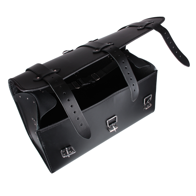 RSA-18A. Chopper Bőrből készült motoros csomagtáska