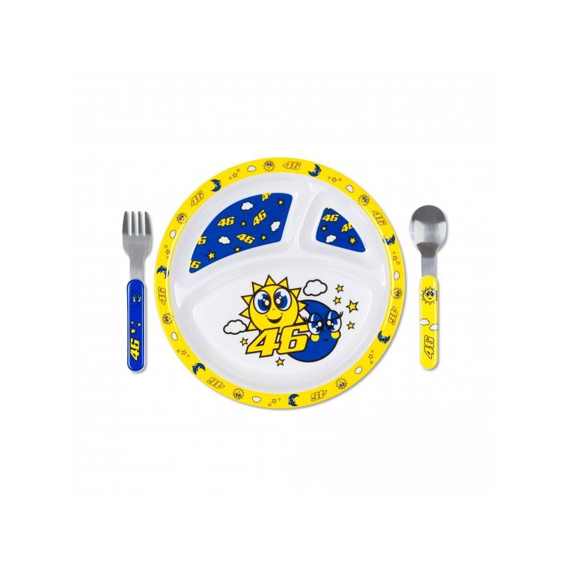 Gyerek étkezőgarnitúra VR46 Valentino Rossi Nap és Hold