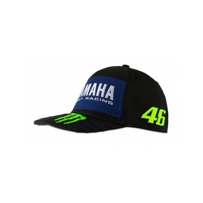 Cap VR46 Valentino Rossi Yamaha fekete