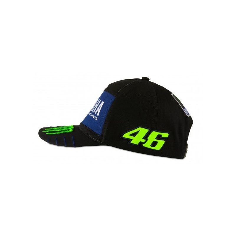 Cap VR46 Valentino Rossi Yamaha fekete