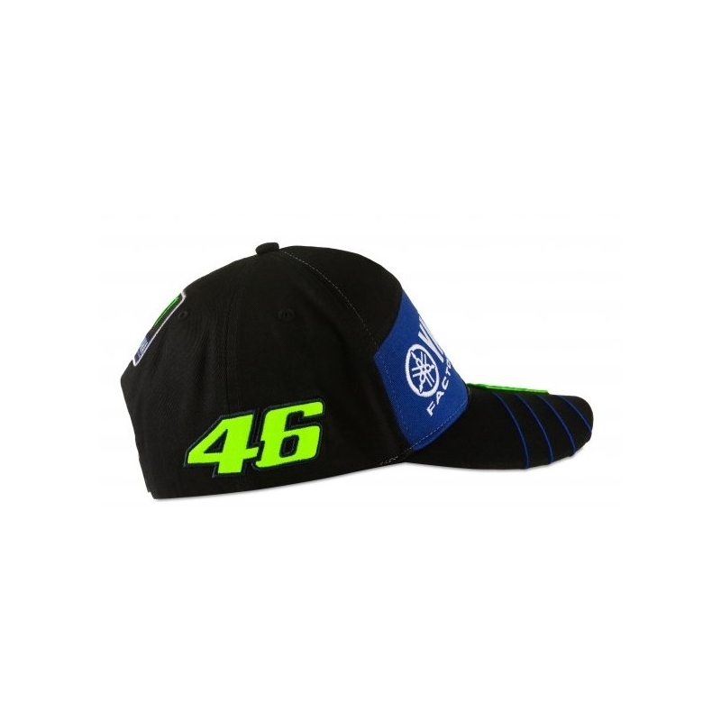 Cap VR46 Valentino Rossi Yamaha fekete
