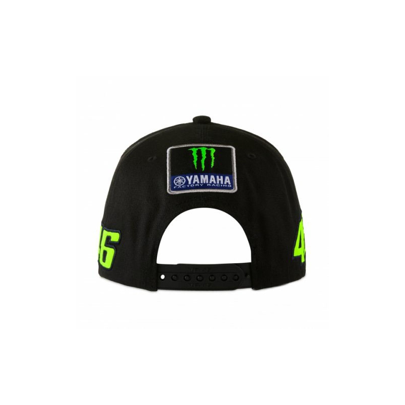 Cap VR46 Valentino Rossi Yamaha fekete