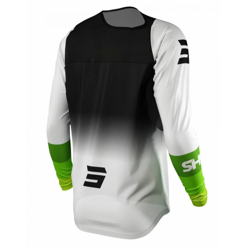 Shot Contact Story Motocross Jersey fekete-fehér-zöld kiárusítás