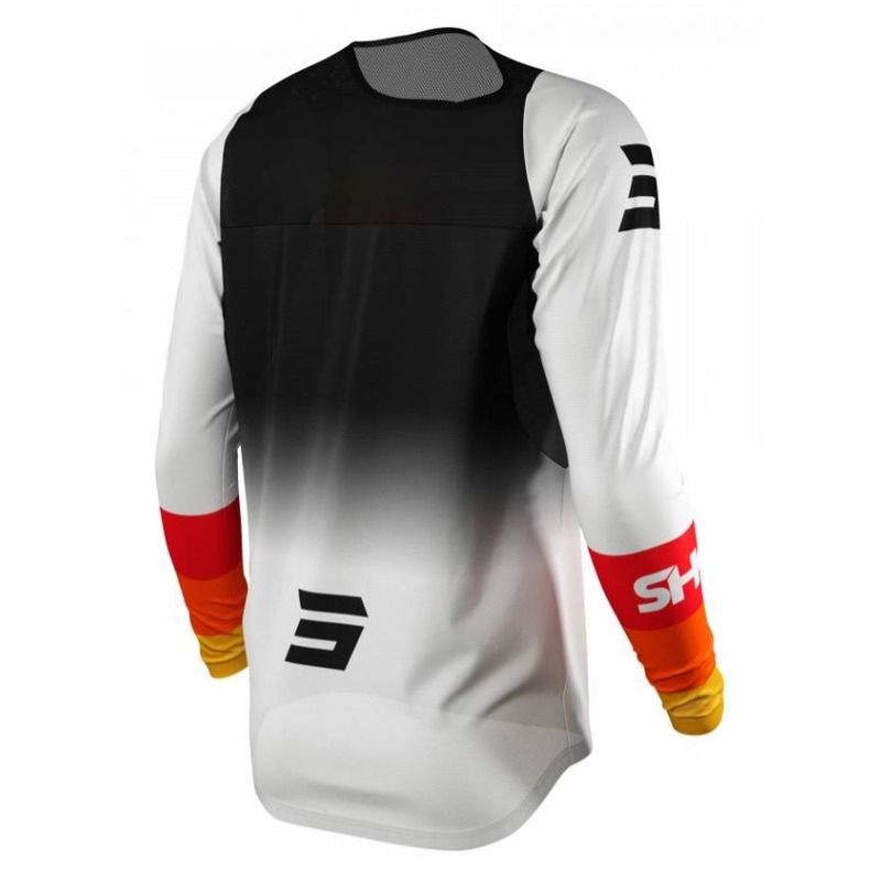 Shot Contact Story Motocross Jersey fekete-fehér-narancssárga kiárusítás