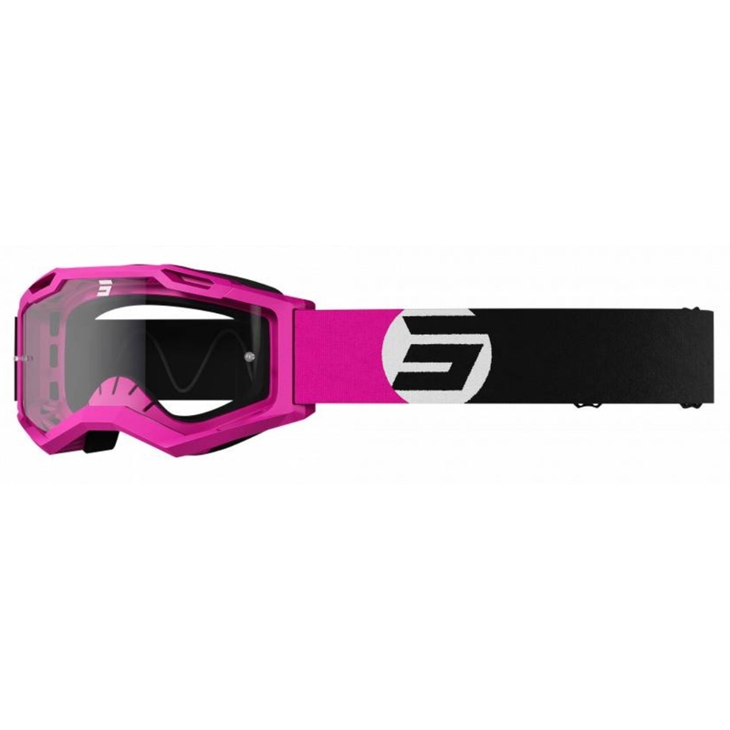 Motocross szemüveg shot assault 2.0 Astro fekete-fluo rózsaszín