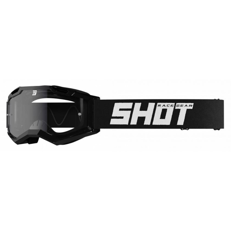 Shot Assault 2.0 Solid motokrossz szemüveg fekete