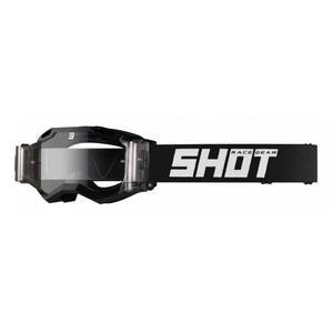 Motocross szemüveg shot Assault 2.0 Solid Roll-Off Black