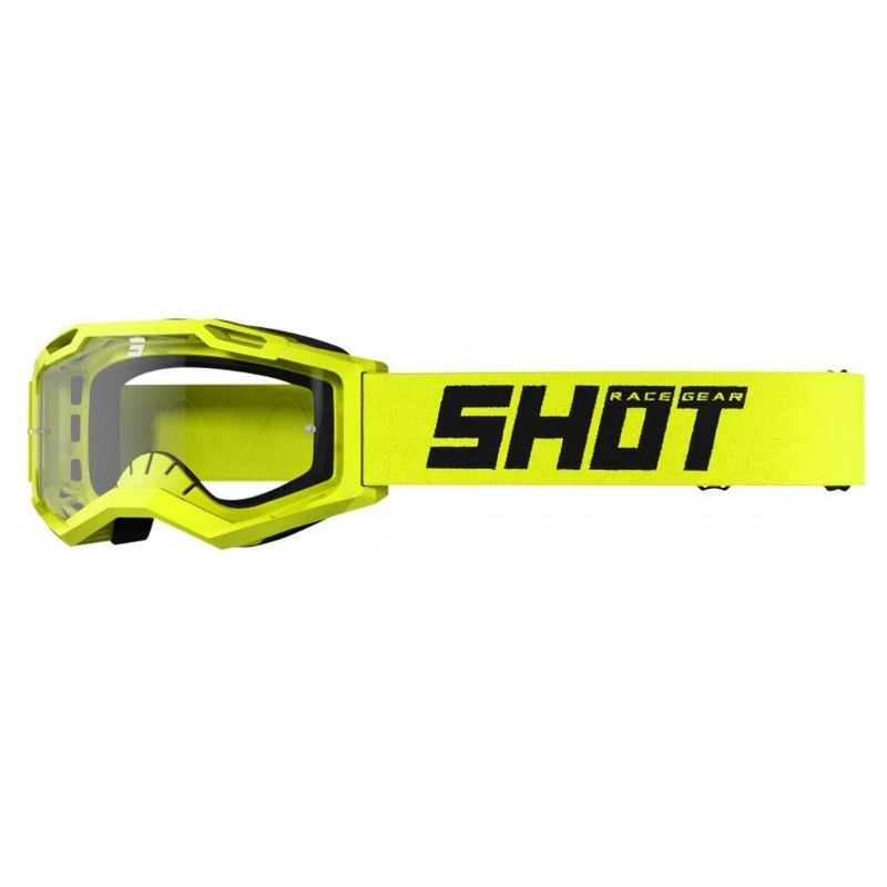 Shot Assault 2.0 Solid motokrossz szemüveg fluo sárga