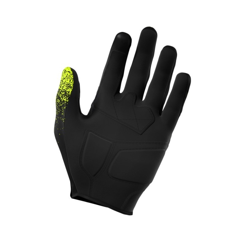 Motocross kesztyűk Shot Drift Edge fekete-fluo sárga kiárusítás