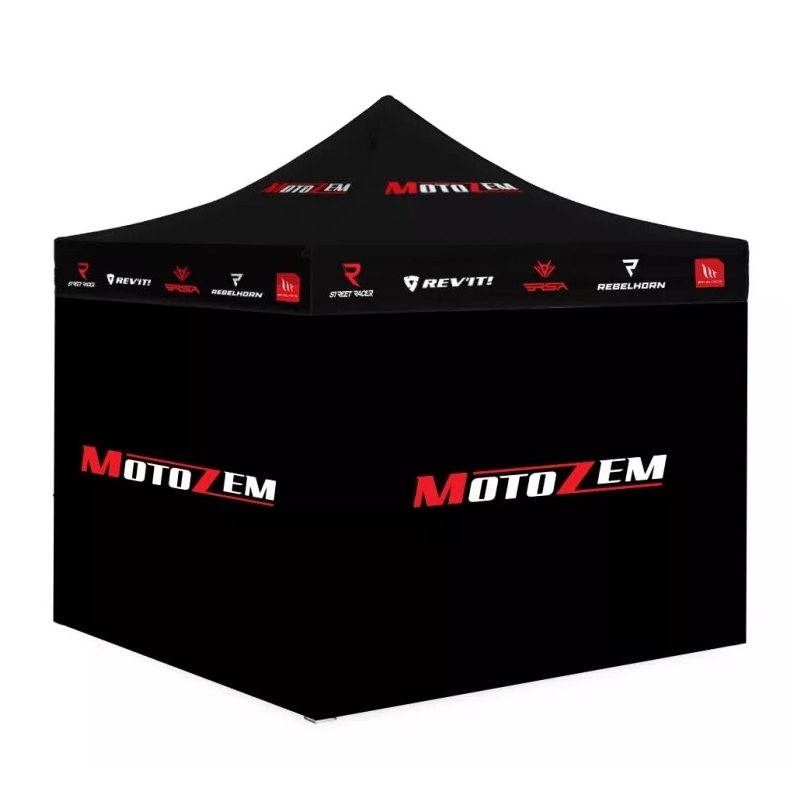 Závodní stan MotoZem Brand s bočnicemi