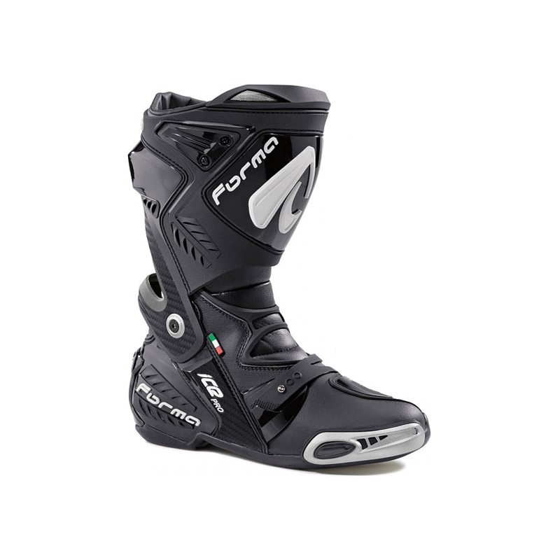 Motorkerékpár cipő Forma Ice Pro fekete - II. osztály