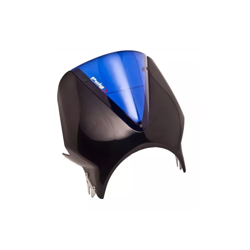 Windshield PUIG VISION fekete/kék