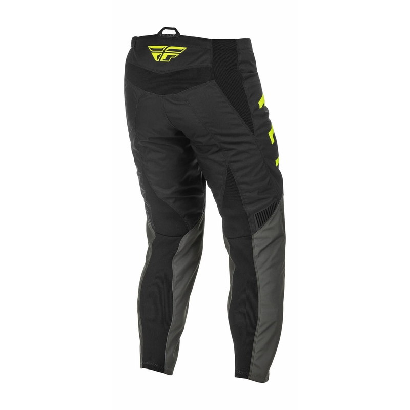Motocross Pants FLY Racing F-16 2022 Szürke-fekete-fluo sárga