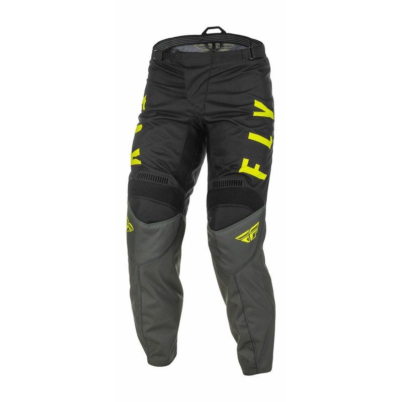 Motocross Pants FLY Racing F-16 2022 Szürke-fekete-fluo sárga