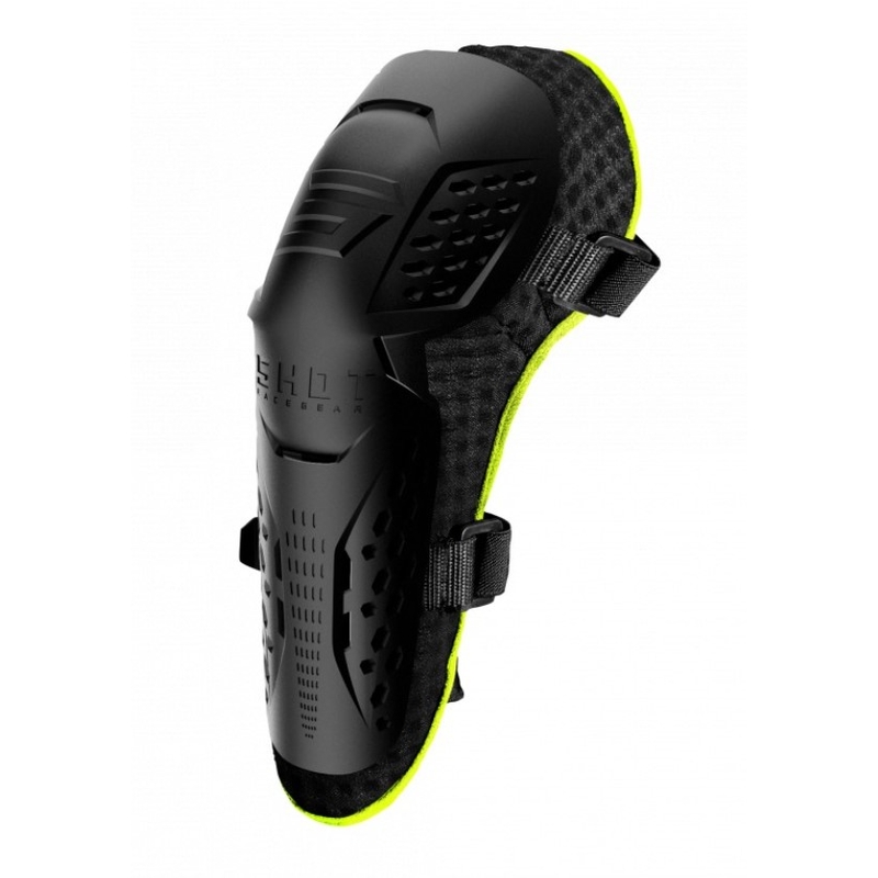 Könyökpárnák Shot Optimal 2.0 fekete-fluo sárga
