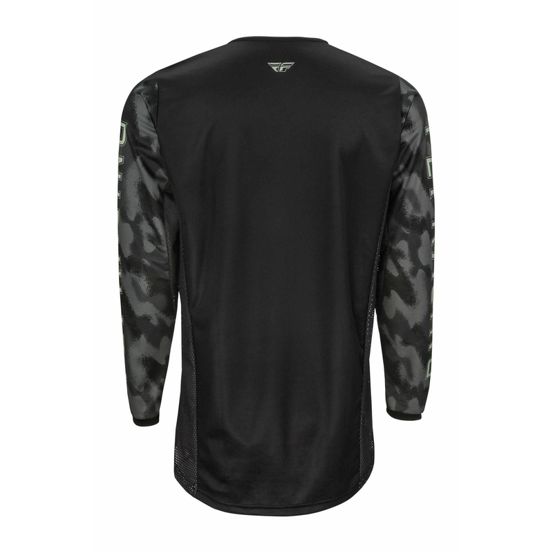Motocross mez FLY Racing Kinetic S.E. 2022 fekete-szürke camo