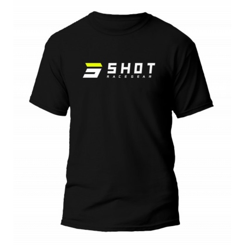 Férfi póló Shot Team fekete