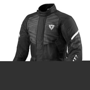 Revit Duke H2O motoros kabát fekete kiárusítás