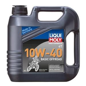 Motorolaj LIQUI MOLY Motorbike 4T 10W40 Basic Offroad 4 L