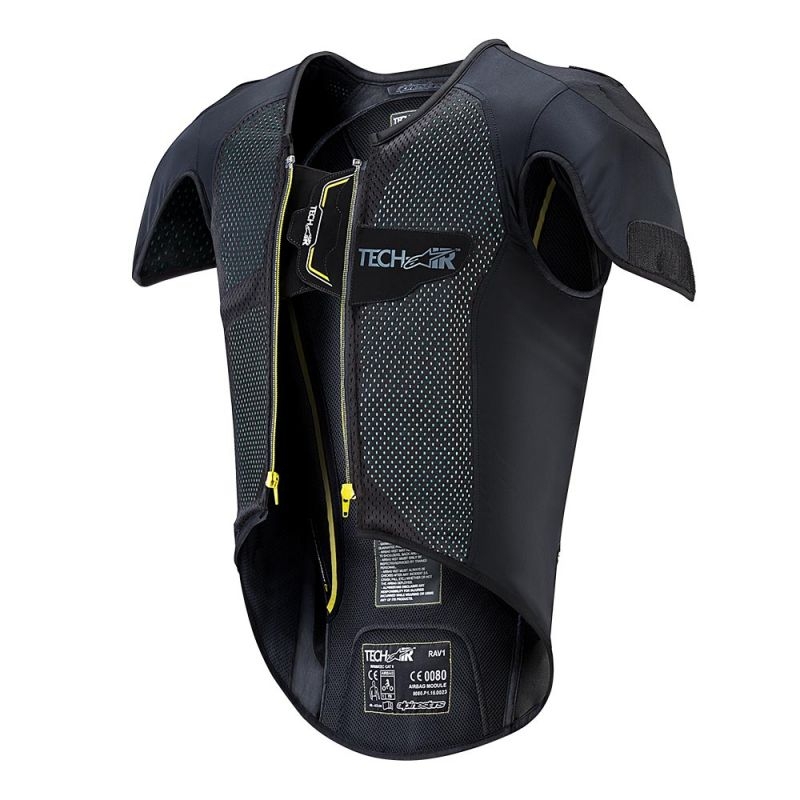 Légzsák betét Alpinestars Tech-Air® Race Mellény fekete-sárga kiárusítás