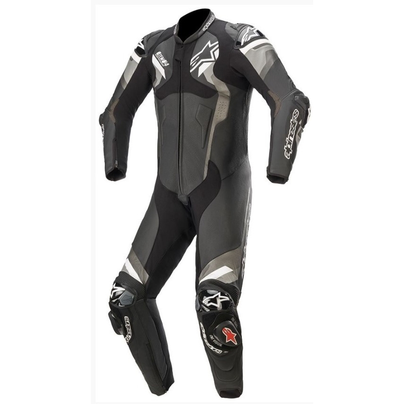 Egyrészes átfogó Alpinestars ATEM 4 fekete-szürke-fehér kiárusítás