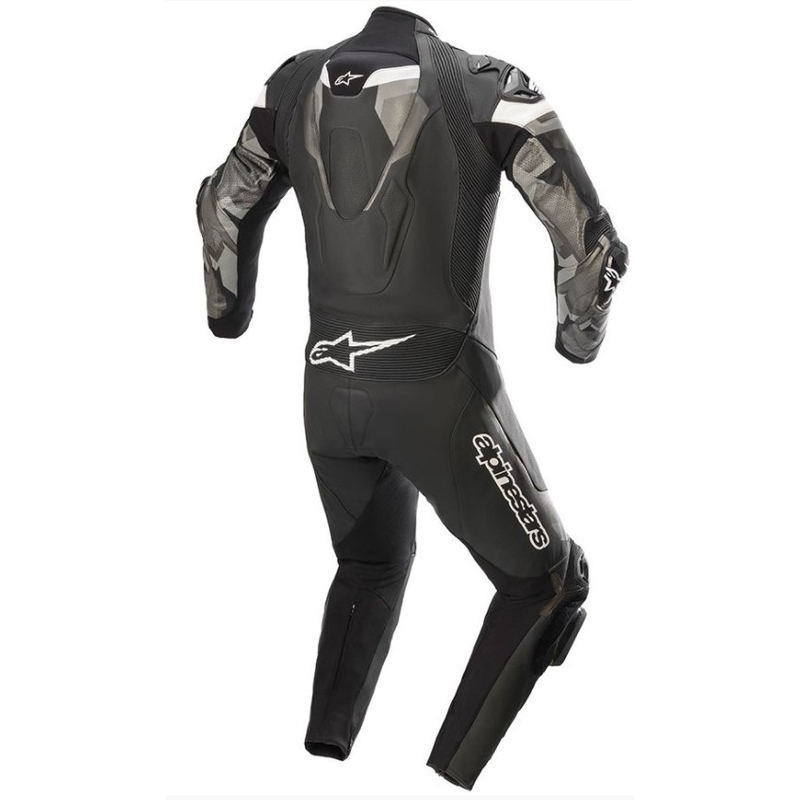 Egyrészes átfogó Alpinestars ATEM 4 fekete-szürke-fehér kiárusítás