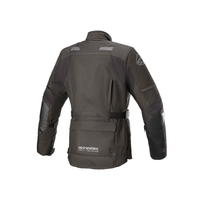 Női motoros kabát Alpinestars Stella Andes Drystar fekete-szürke