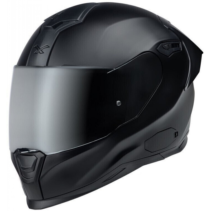 Integrált motorkerékpár sisak NEXX SX.100R fekete kiárusítás