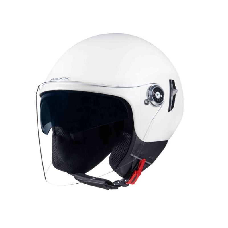 Nyitott motoros sisak NEXX SX.60 Nova fehér kiárusítás