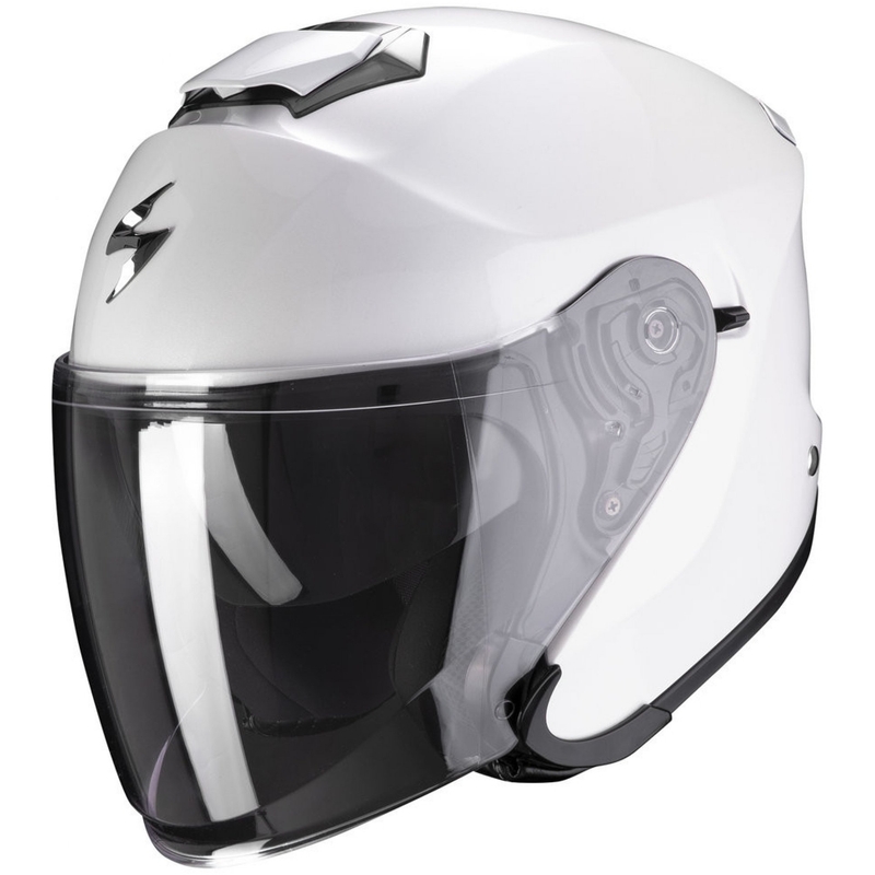 Nyitott sisak Scorpion EXO-S1 Tömör fehér