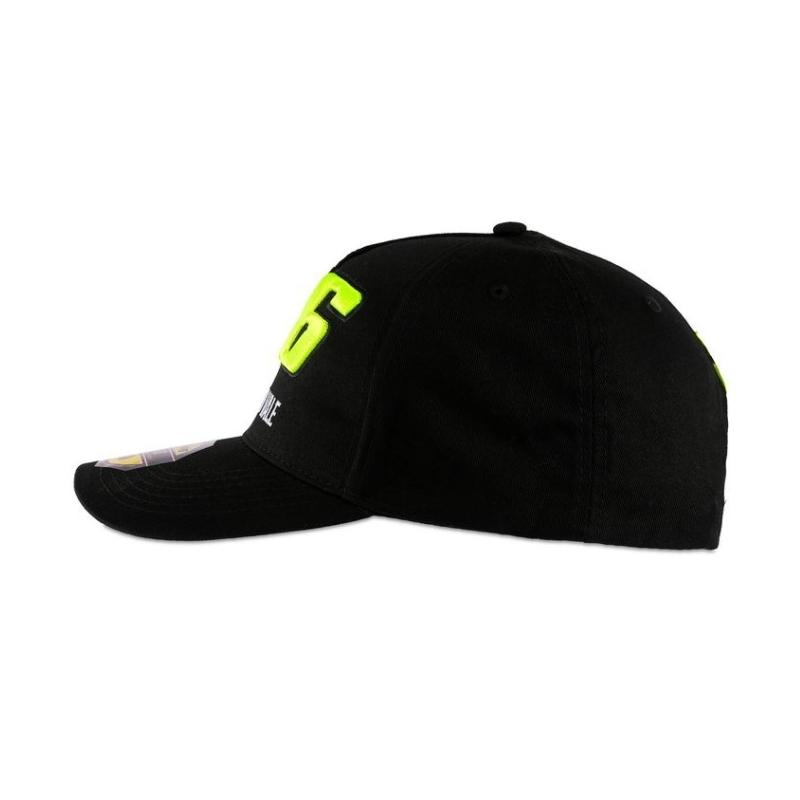 Cap VR46 Valentino Rossi "Thank you Vale" fekete