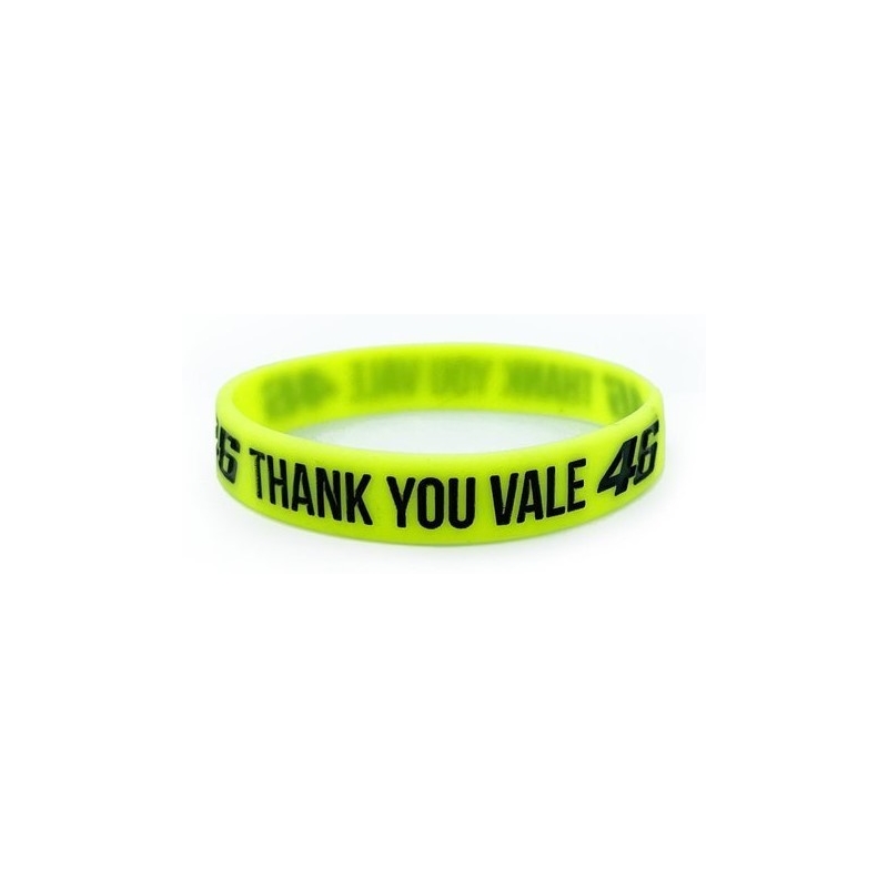 Karkötő VR46 Valentino Rossi "Thank you Vale" fluo sárga