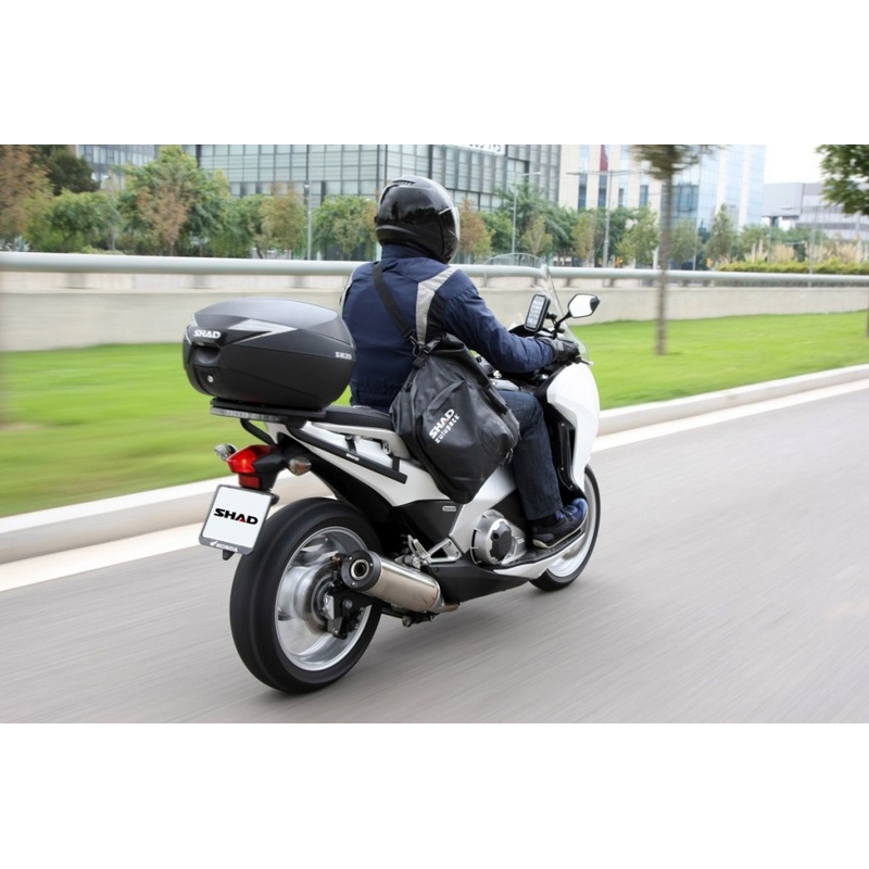 Felső tok motorkerékpárhoz SHAD SH39 carbon - II. minőség