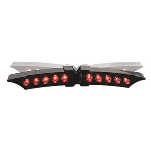 Univerzális LED hátsó lámpa Shin-Yo X-Wing fekete