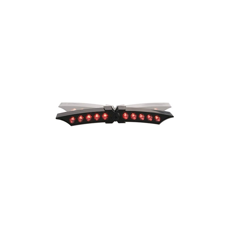Univerzális LED hátsó lámpa Shin-Yo X-Wing fekete