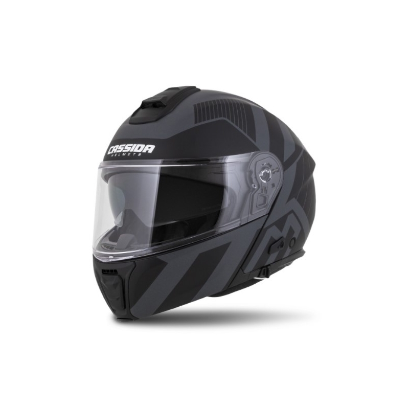 Cassida Modulo 2.0 Profile Vision összecsukható motorkerékpár sisak szürke-fekete