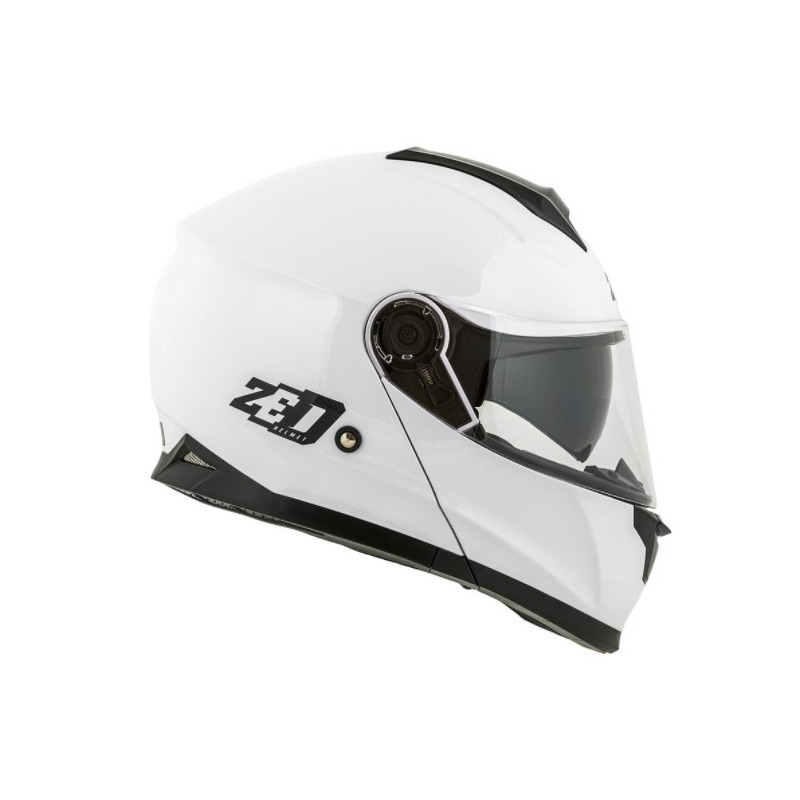 Billenő sisak ZED F18 fehér motorkerékpárhoz