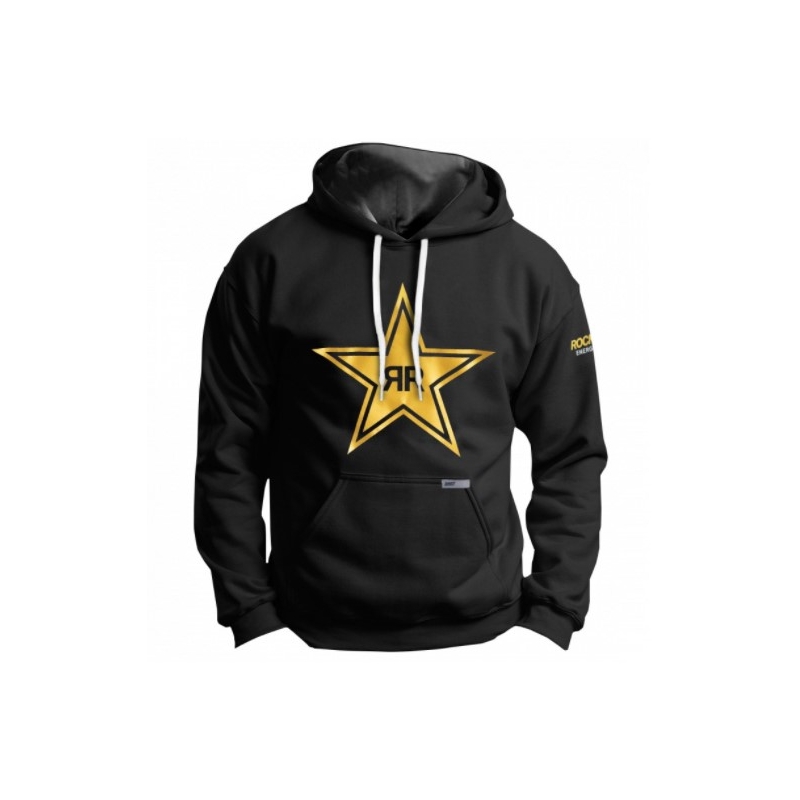 Pulóver lövés Glams 2.0 Rockstar fekete kiárusítás