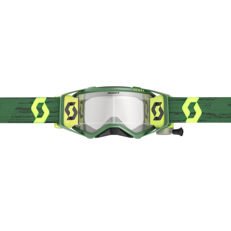 SCOTT Prospect WFS 22 zöld-sárga Motocross szemüveg