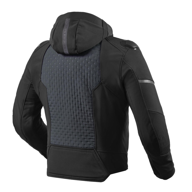 Revit Iridium H2O motoros kabát fekete kiárusítás