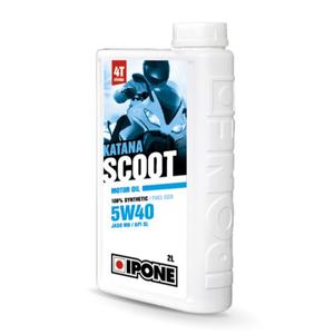 Motorolaj robogókhoz Ipone Katana Scoot 5W40 2 l kiárusítás