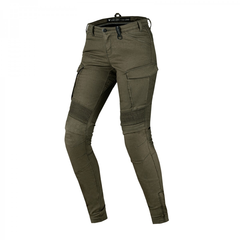 Shima Giro 2.0 női motoros farmer khaki kiárusítás