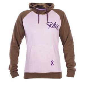 Női pulóver Rilax Bereba barna-rózsaszín kiárusítás