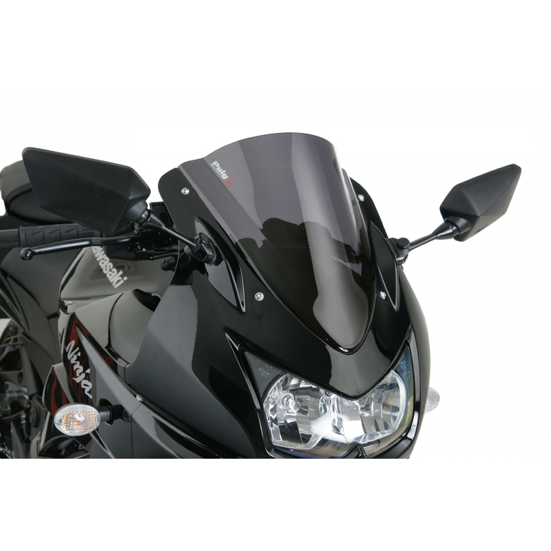 Plexi Puig-Kawasaki NINJA 250 R (08-12) RACING motorkerékpárhoz