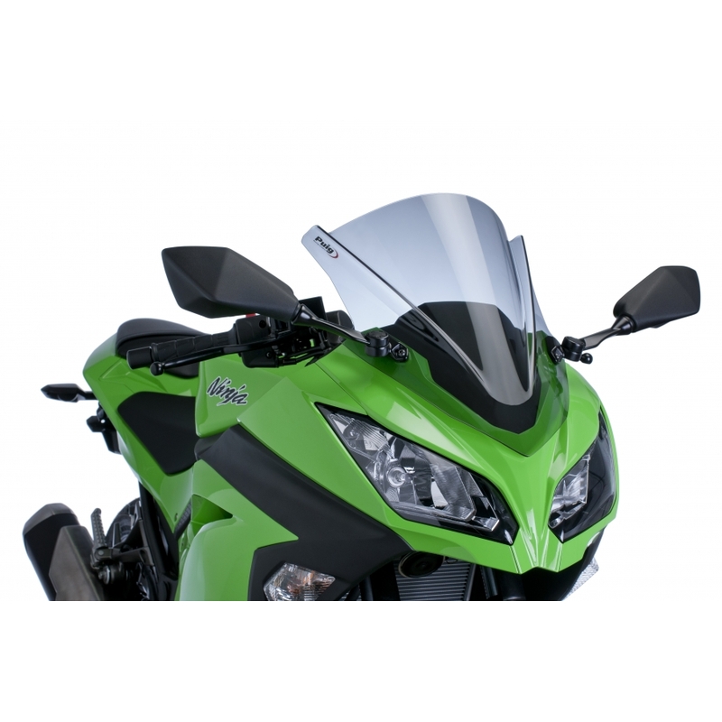 Plexiüveg Puig-Kawasaki NINJA 300 (13-15) RACING motorkerékpárhoz