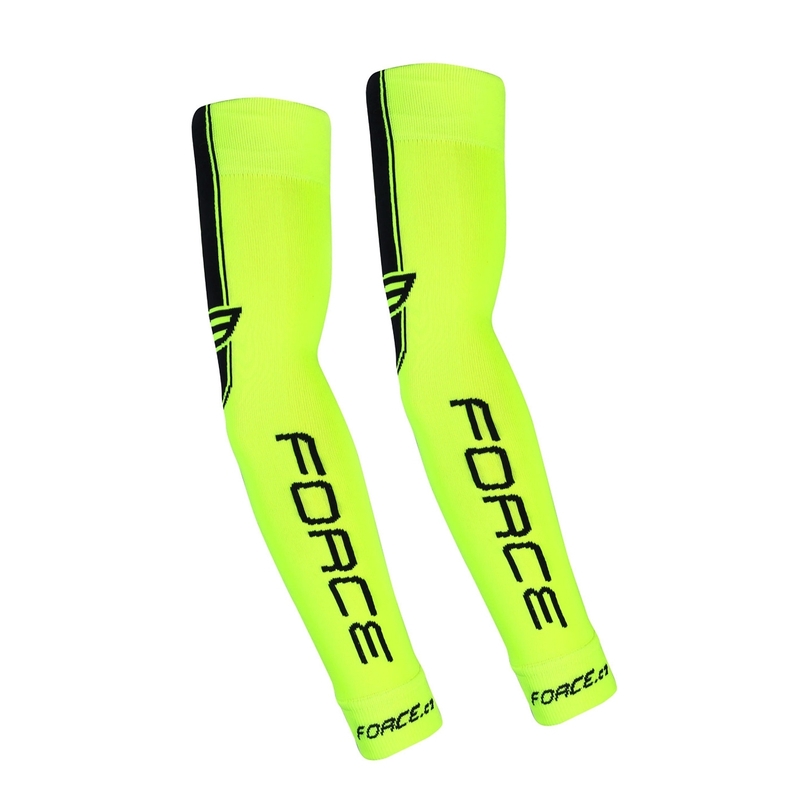 Návleky na ruce FORCE fluo žluté výprodej
