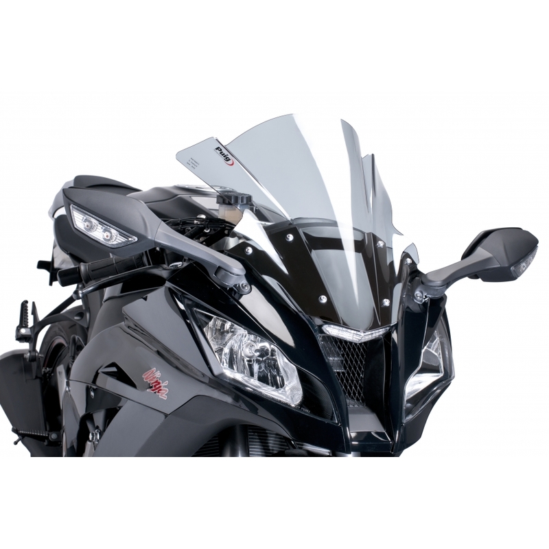 Plexi Puig-Kawasaki ZX-10R (11-15) RACING motorkerékpárhoz