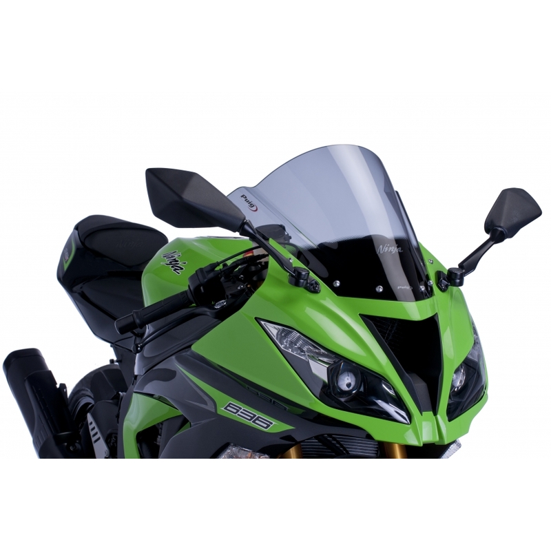 Plexi a Puig-Kawasaki ZX-6R/ZX-6R 636/ZX-10R RACING motorkerékpárhoz